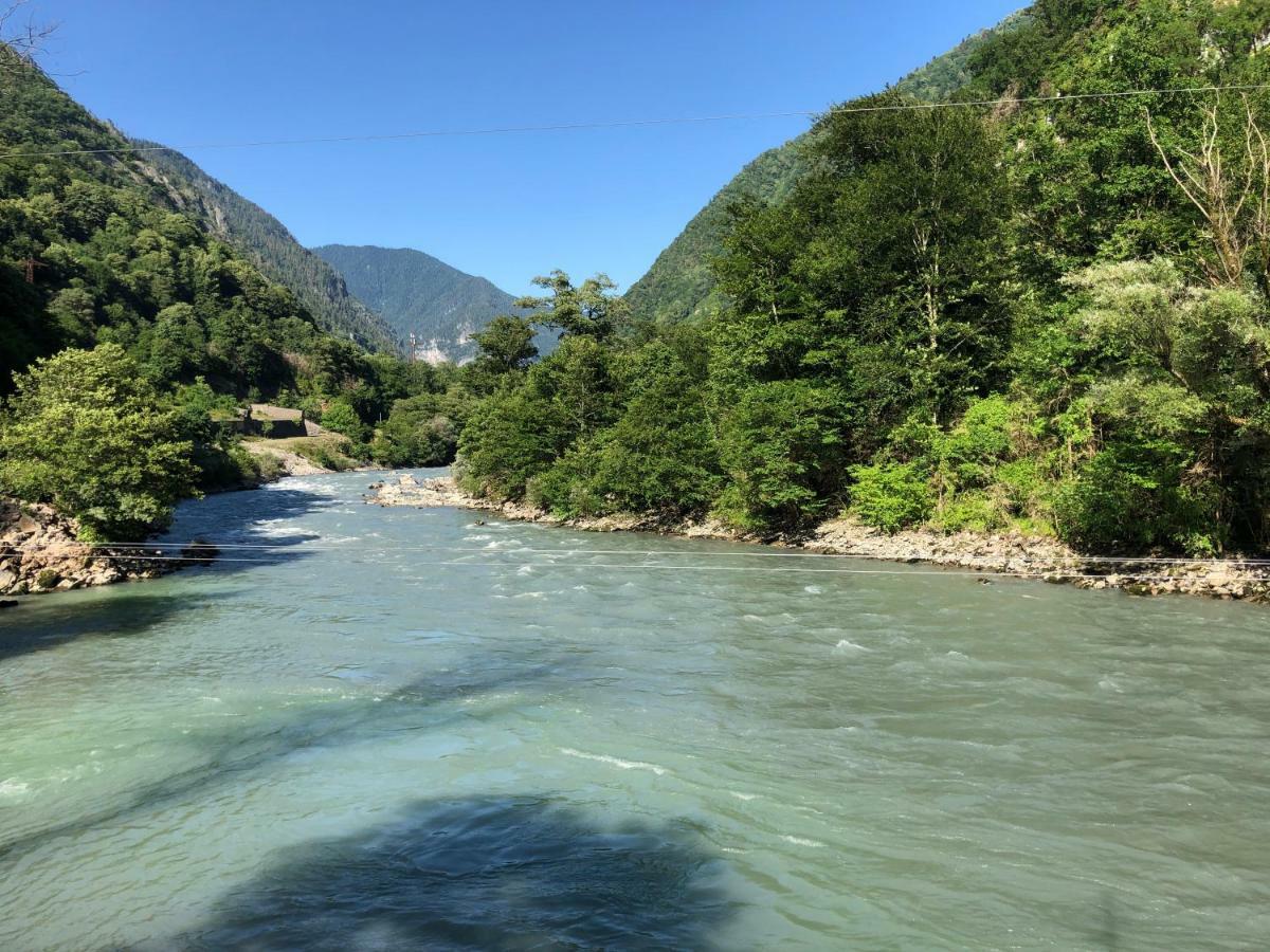 Solnechny Bereg Guest House Gudauta Dış mekan fotoğraf